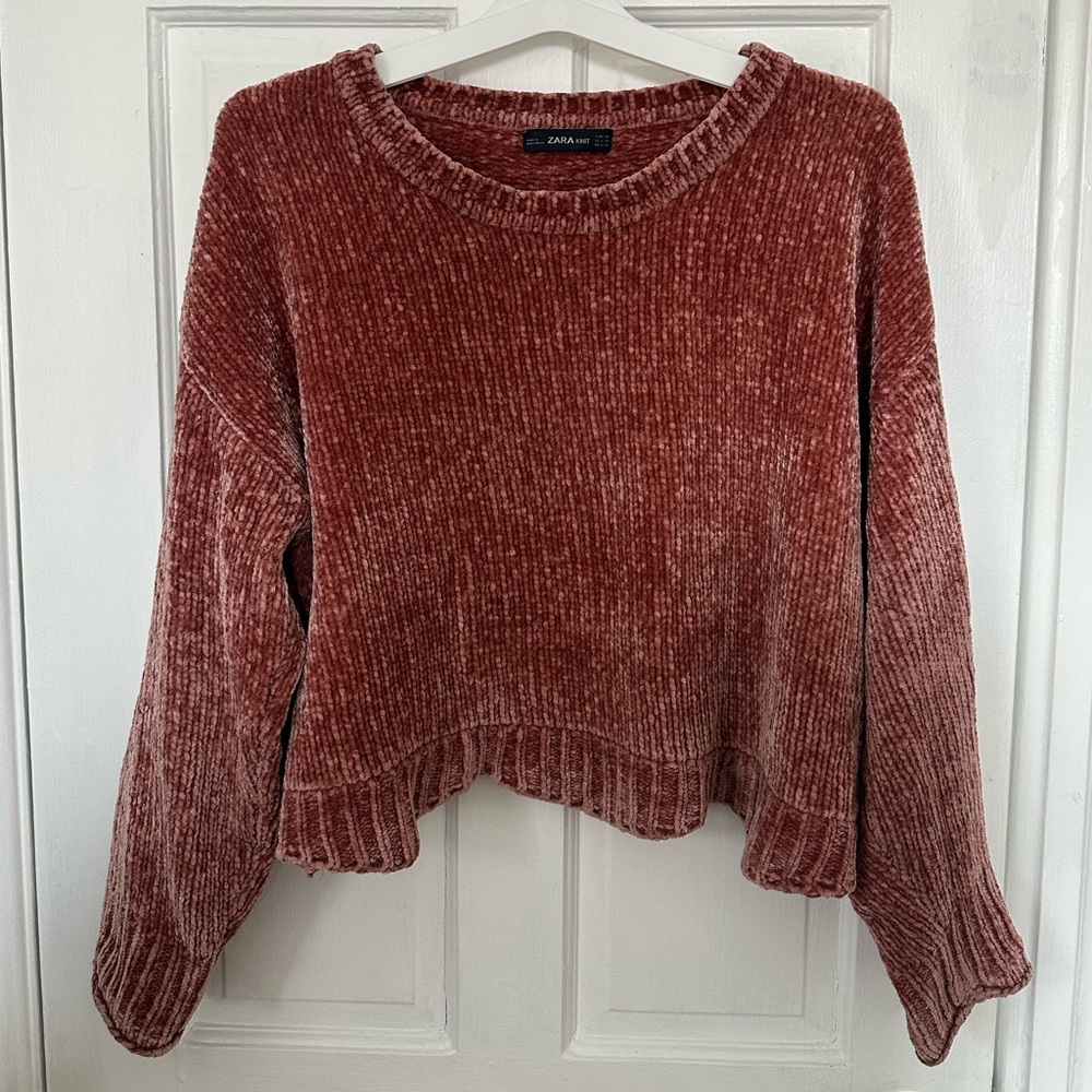Zara Knit Sweater - light pink